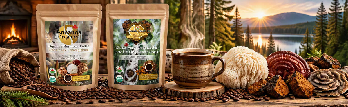 Annanda Canadian mushroom coffee