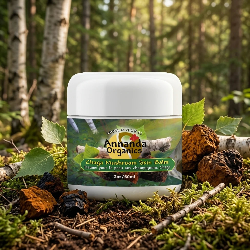 Chaga Skin Balm with Hemp Seed Oil