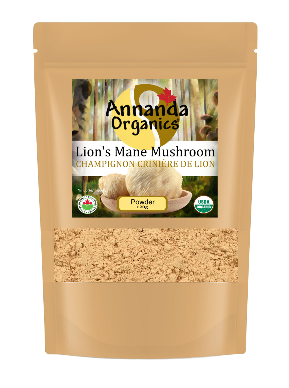 Annanda Organics Lion's Mane Poweder