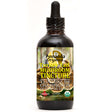 Bottle of Annama Organics Turkey Tail Mushroom Tincture on a white background