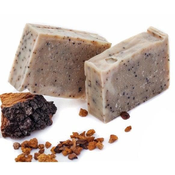 Chaga soap, chaga mushroom bar soap by Annanda Chaga