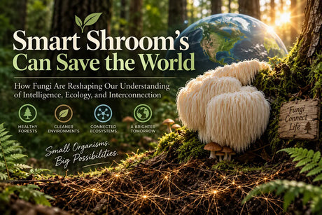 smart mushrooms can save the world 
