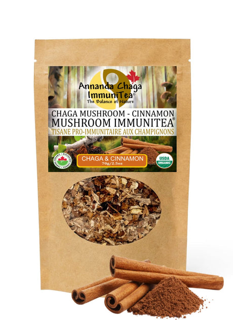 chaga cinnamon tea, cinnamon tea