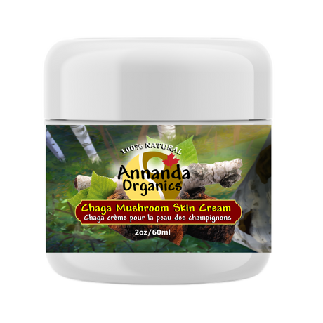 chaga cream, chaga skin cream, annanda chaga skin cream