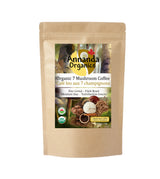 Ananda Organics Organic 7 Mushroom Coffee package on a white background