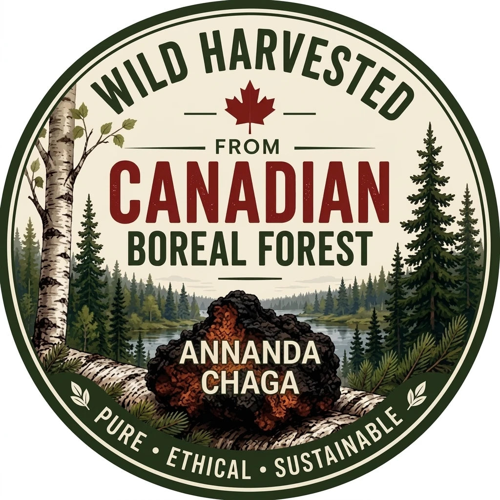 Wild harvested Canadian Chaga annanda chaga