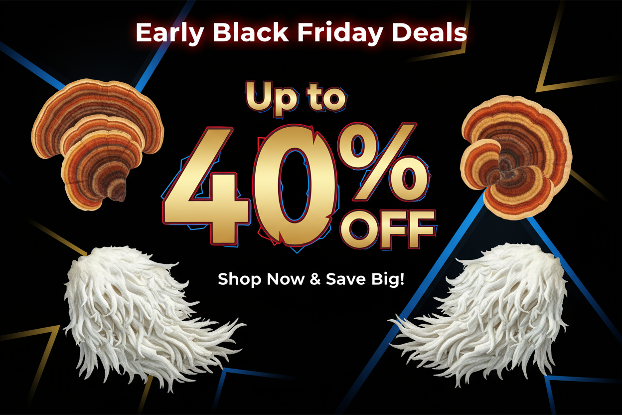 add lion's mane and turkey tail