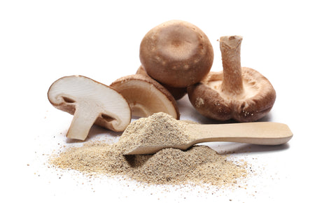 Organic shiitake mushrooms 