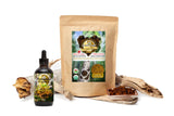 Chaga tea and chaga extract bundle