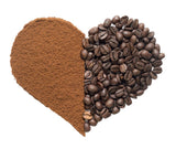 mushroom coffee heart